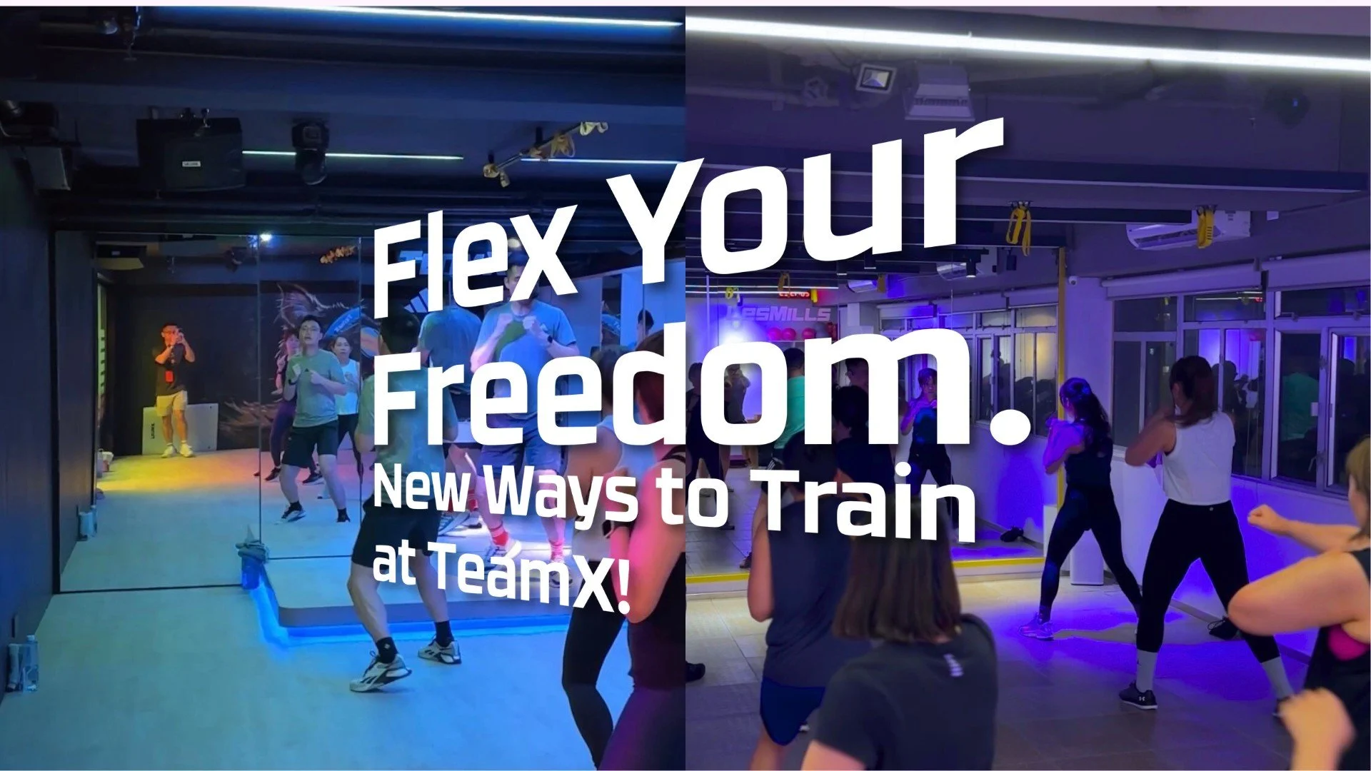 Flex Your Freedom - New Ways to Train at TeamX