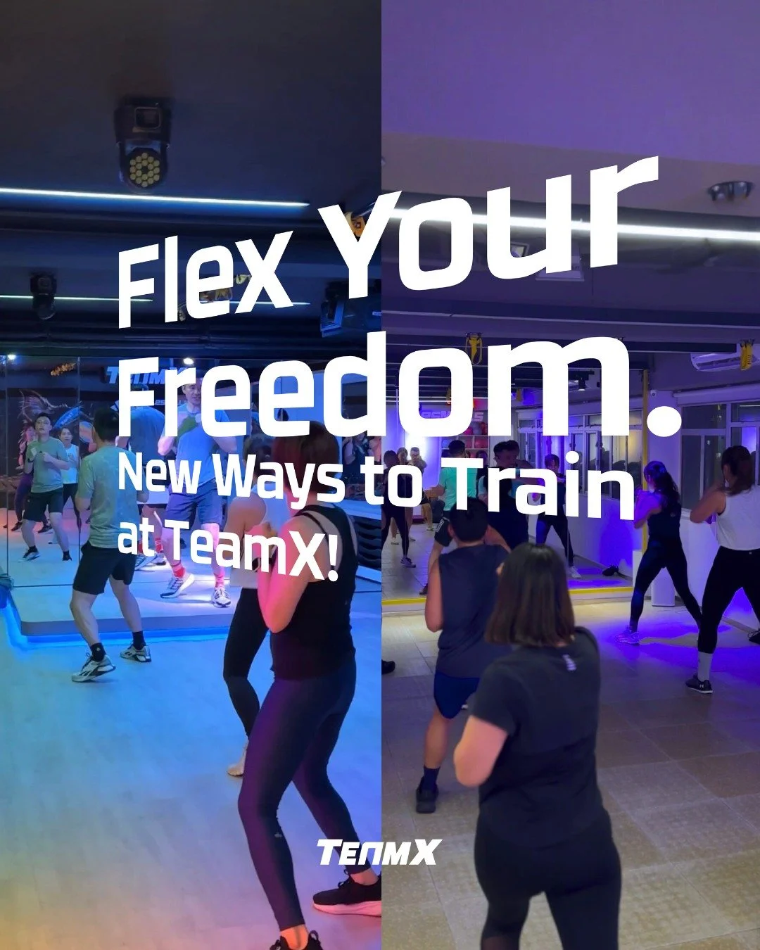 🚀 FLEX YOUR FREEDOM - New Ways to Train at TeamX!
We're breaking boundaries with TWO game-changing options:

🏃&zwj;♀️ ALL LOCATIONS PACKS - One membership, two studios! Train at both Art Piece AND Taikoo with maximum flexibility.

💪 ART PIECE HIGH
