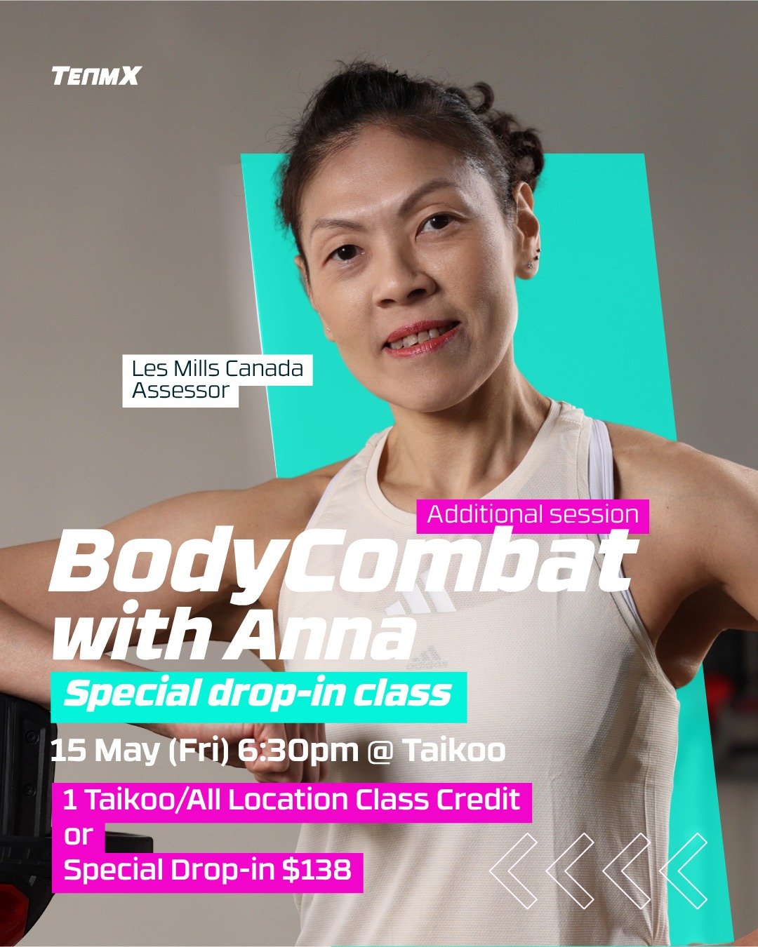 You asked, we delivered! 🥊✨
Our first special session with Anna on 8 May is officially FULL HOUSE! We know how much you&rsquo;ve missed her energy, so we&rsquo;ve worked with Anna to add one more additional special drop-in class to her homecoming to