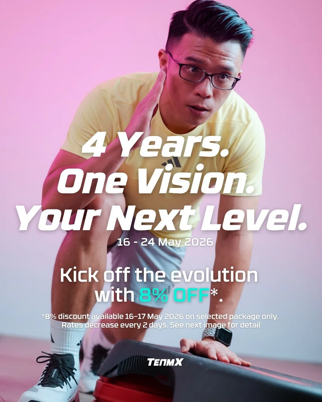 4 Years. One Vision. Your Next Level. ⚡️
Four years ago, TeamX was founded with a singular vision: to build a fitness community where like-minded people could share their passion. For us, fitness has always been about togetherness&mdash;lifting each 