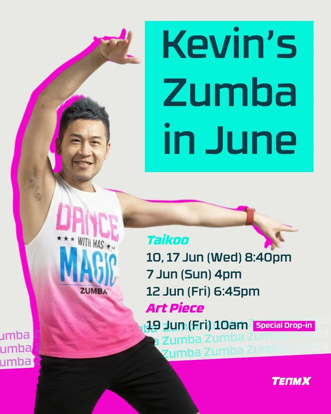 🚨 KEVIN&rsquo;S JUNE SCHEDULE IS HERE! 🚨
The countdown is officially on! 🇦🇺✈️ Our favourite energy king Kevin is wrapping up his Hong Kong guest stint this month before heading back to Australia. If you&rsquo;ve been to his classes, you already k