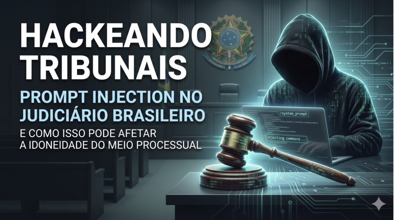 Hackeando tribunais: prompt injection no Judiciário brasileiro e como isso pode afetar a idoneidade do meio processual