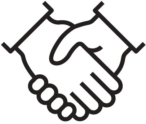 Icon of a handshake