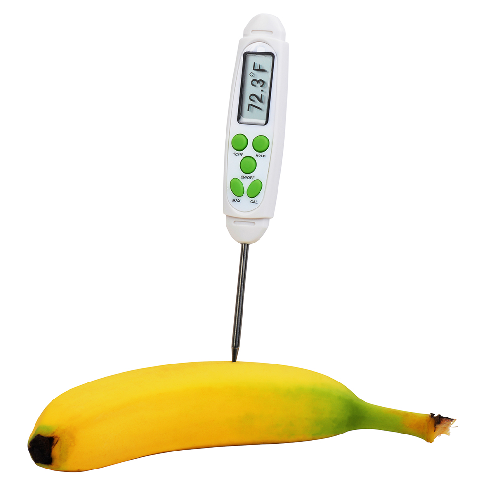 Temperatura de la pulpa del plátano
