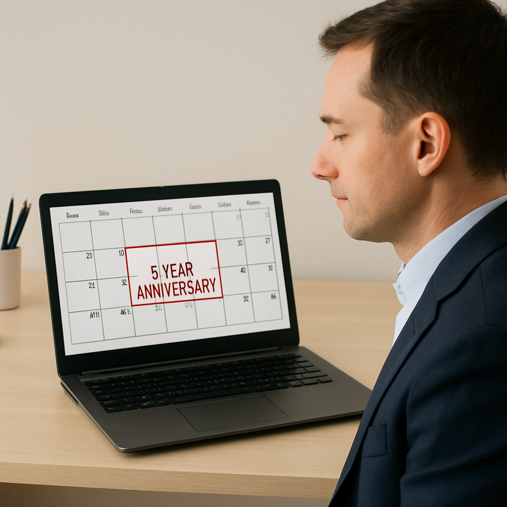 Submitting an updated SF -86 is required every 5 years for all clearance holders