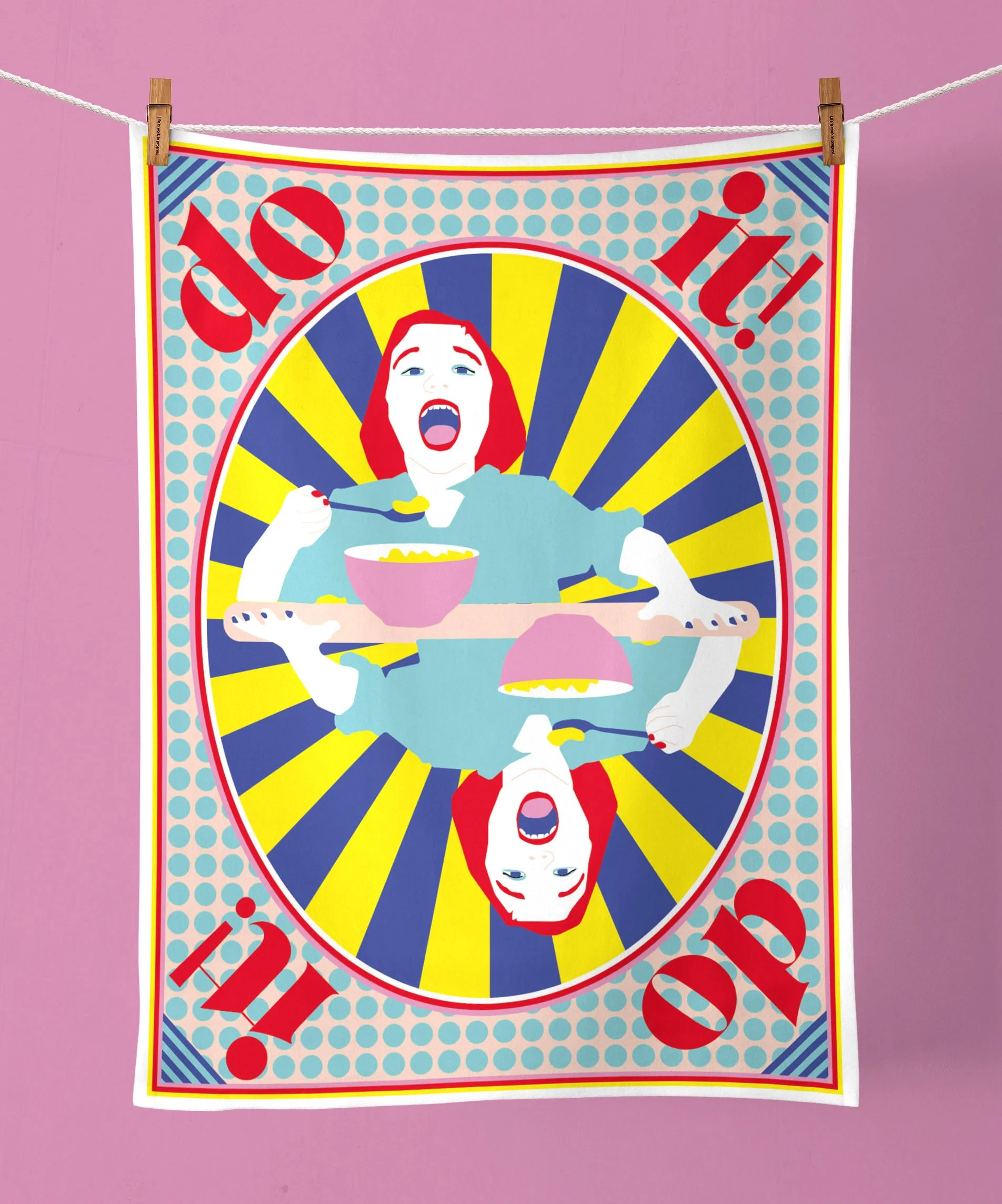 Tea Towel »Do it!«