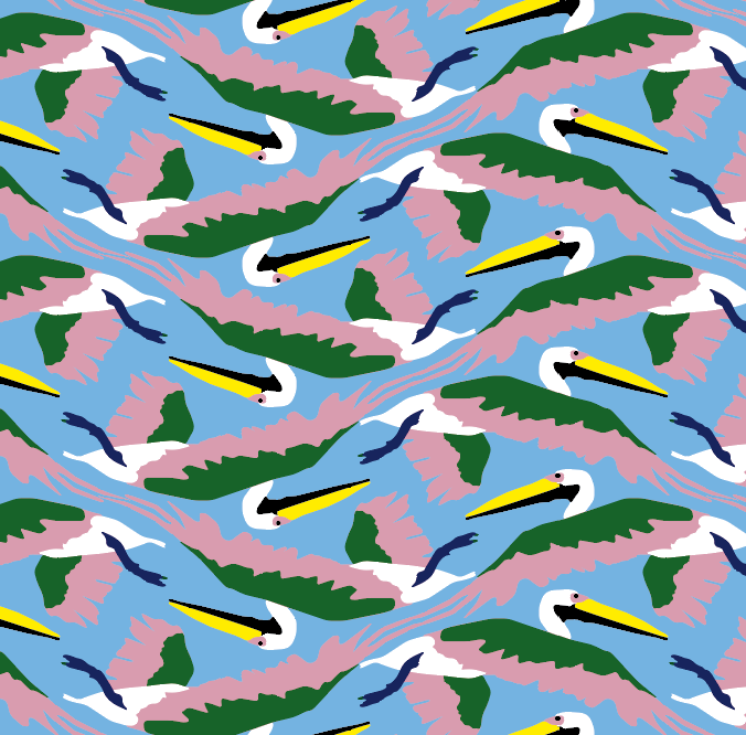 pattern Pelicans