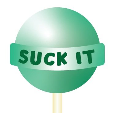 Suck it Sticker