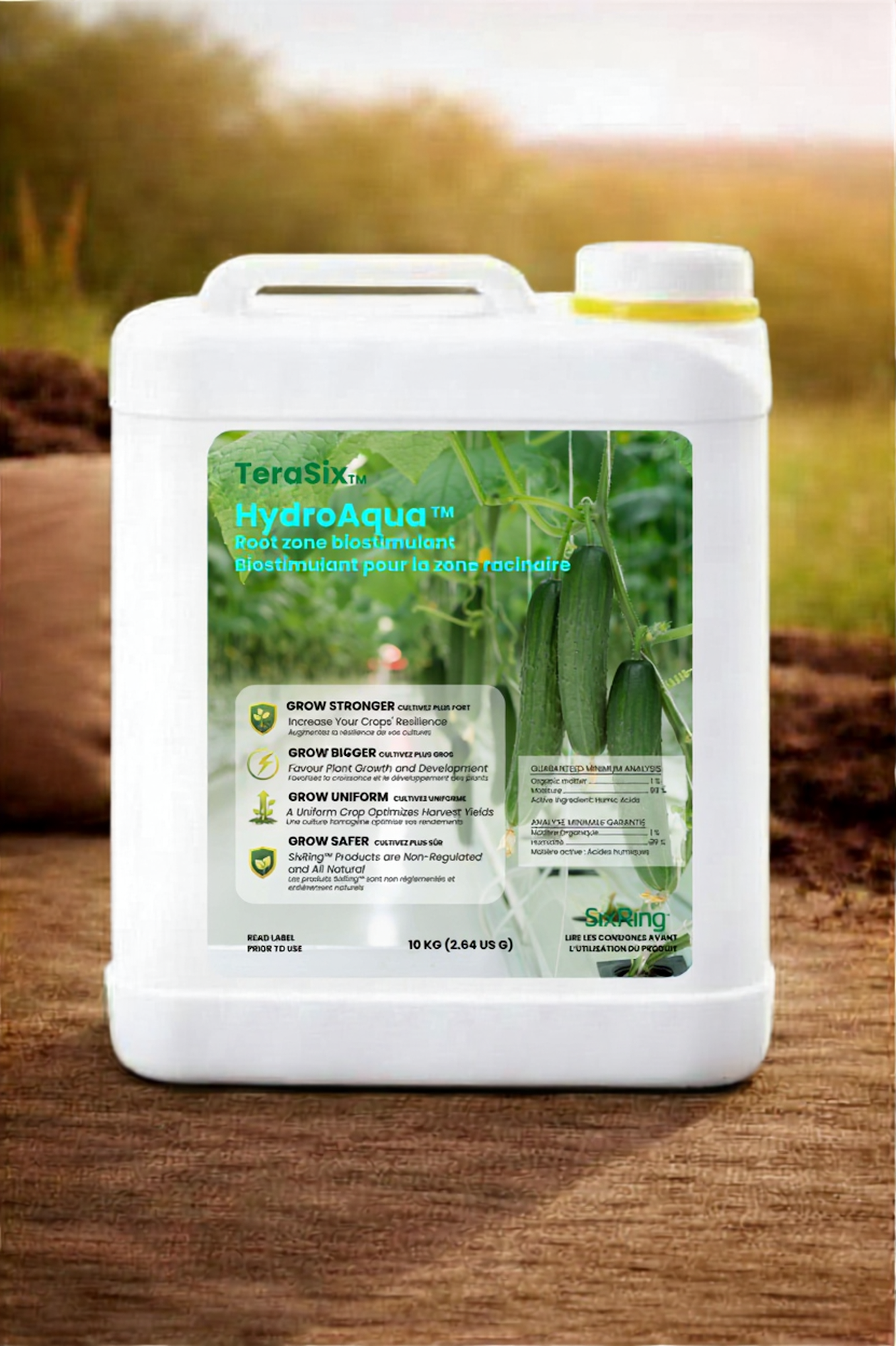 TeraSix™ 
HydroAqua™
Root zone Biostimulant
