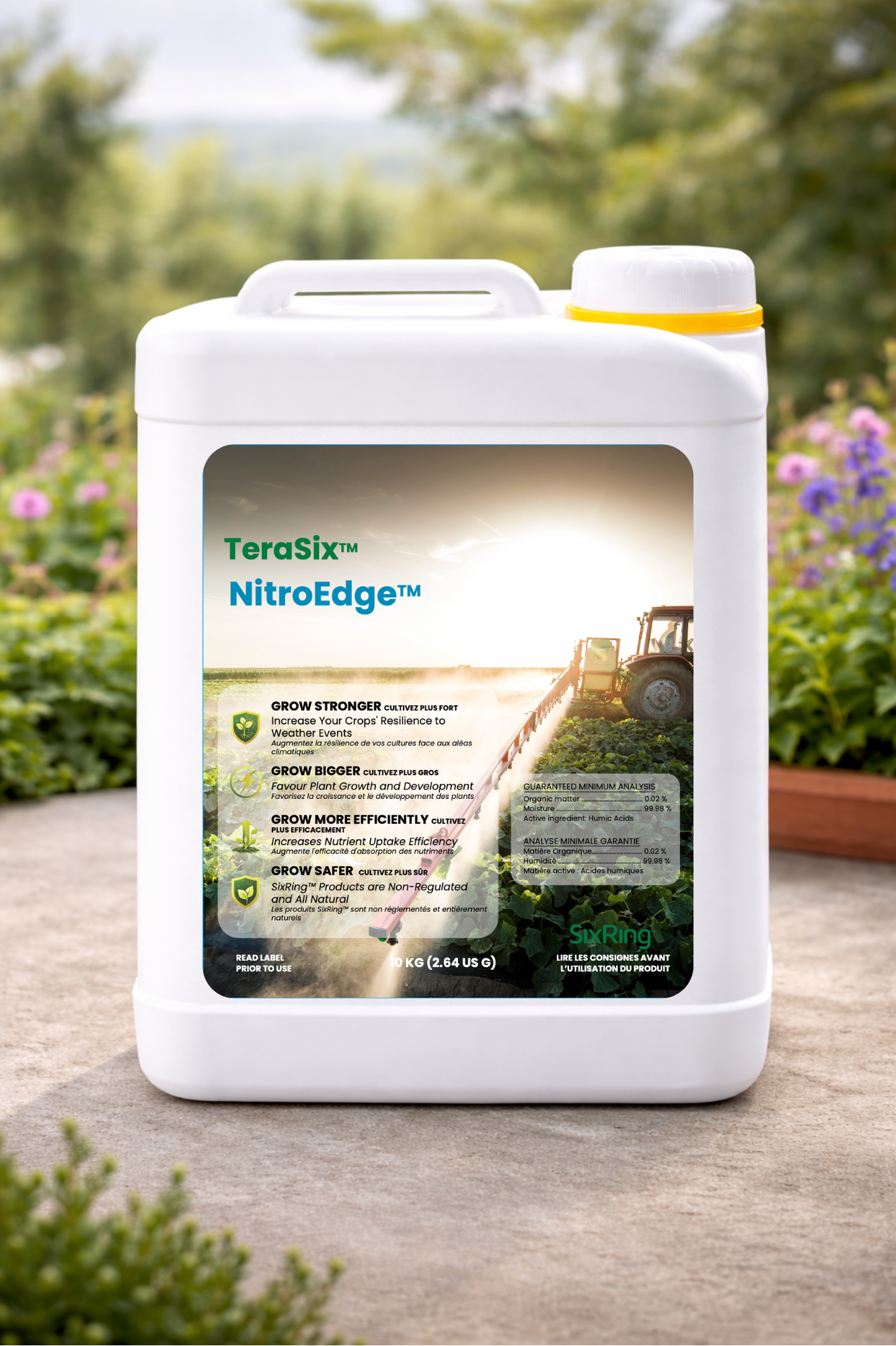 TeraSix™ NitroEdge™
Liquid UAN Fertilizer Enhancer 