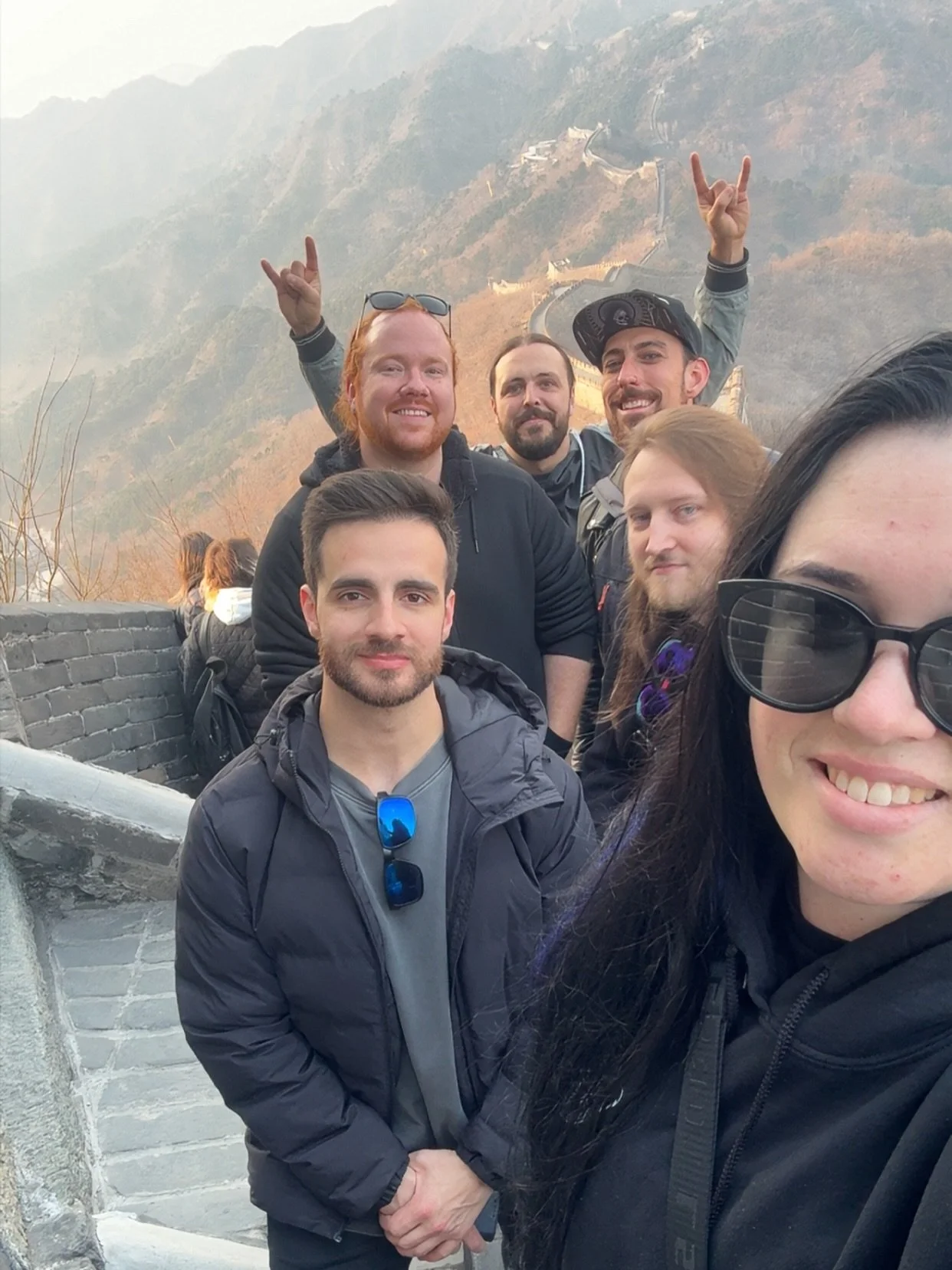 Don&rsquo;t just have a good wall, have a Great Wall! 

Seriously though, we&rsquo;ve had such an amazing first time in China. We will return! 🐉

This week we also celebrate 9 years since the release of our debut album, &lsquo;Voyage Into Eternity&r