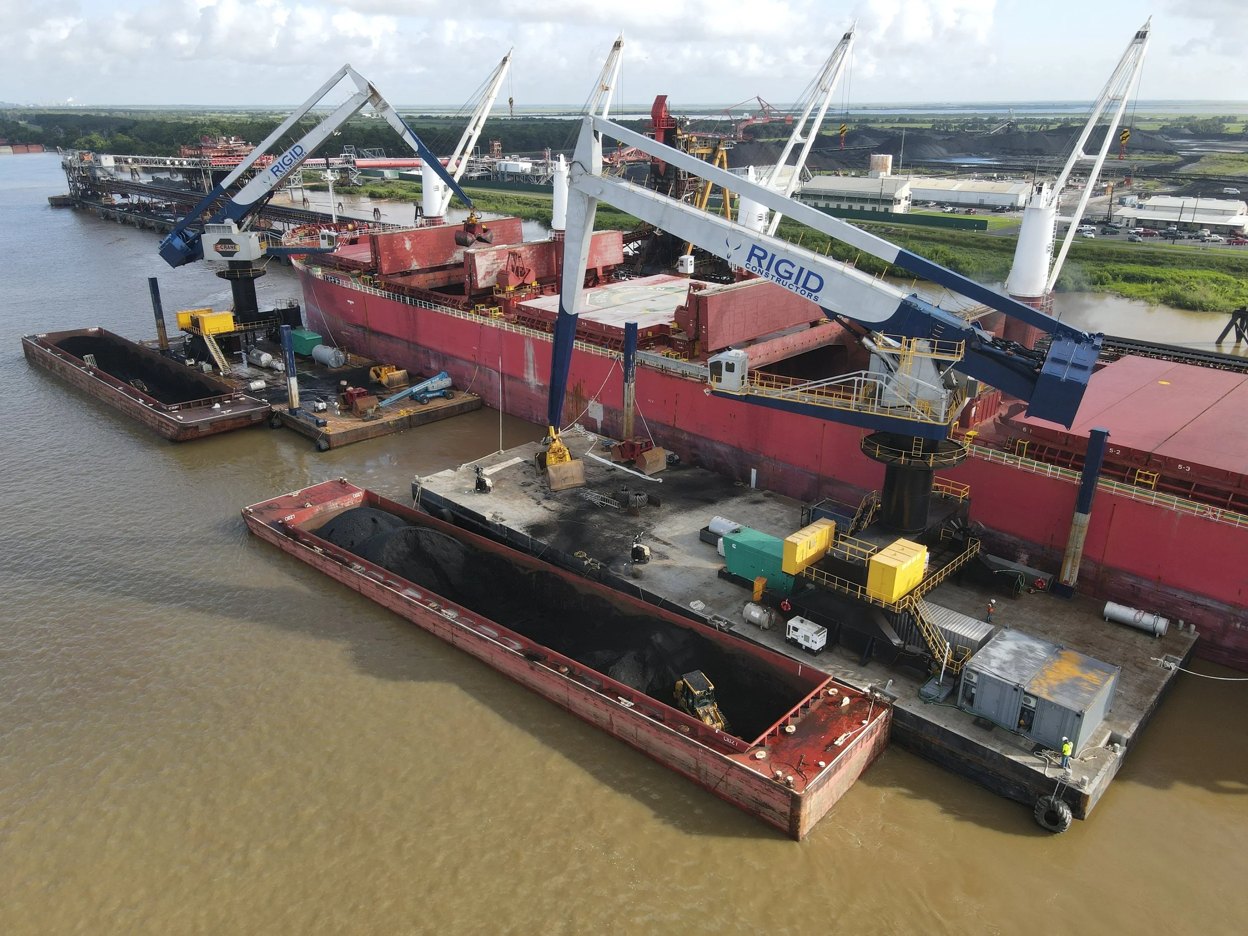 coal transfer terminal — RIGID Constructors