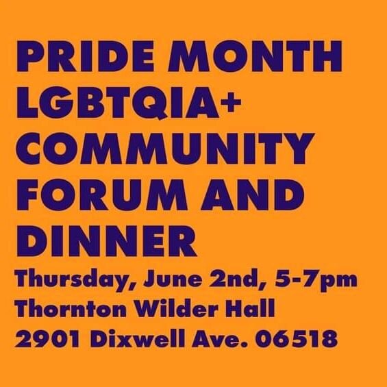 Bring your appetite and your thirst for knowledge and we'll make sure you're taken care of in both regards, at tonight's free LGBTQIA+ Educational Community Forum. Visit our website (link in bio) for more information. Questions for panelists can be s