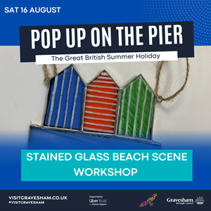 Stained Glass Beach Scene Workshop