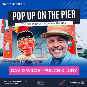 Punch and Judy with David Wilde - Pier event