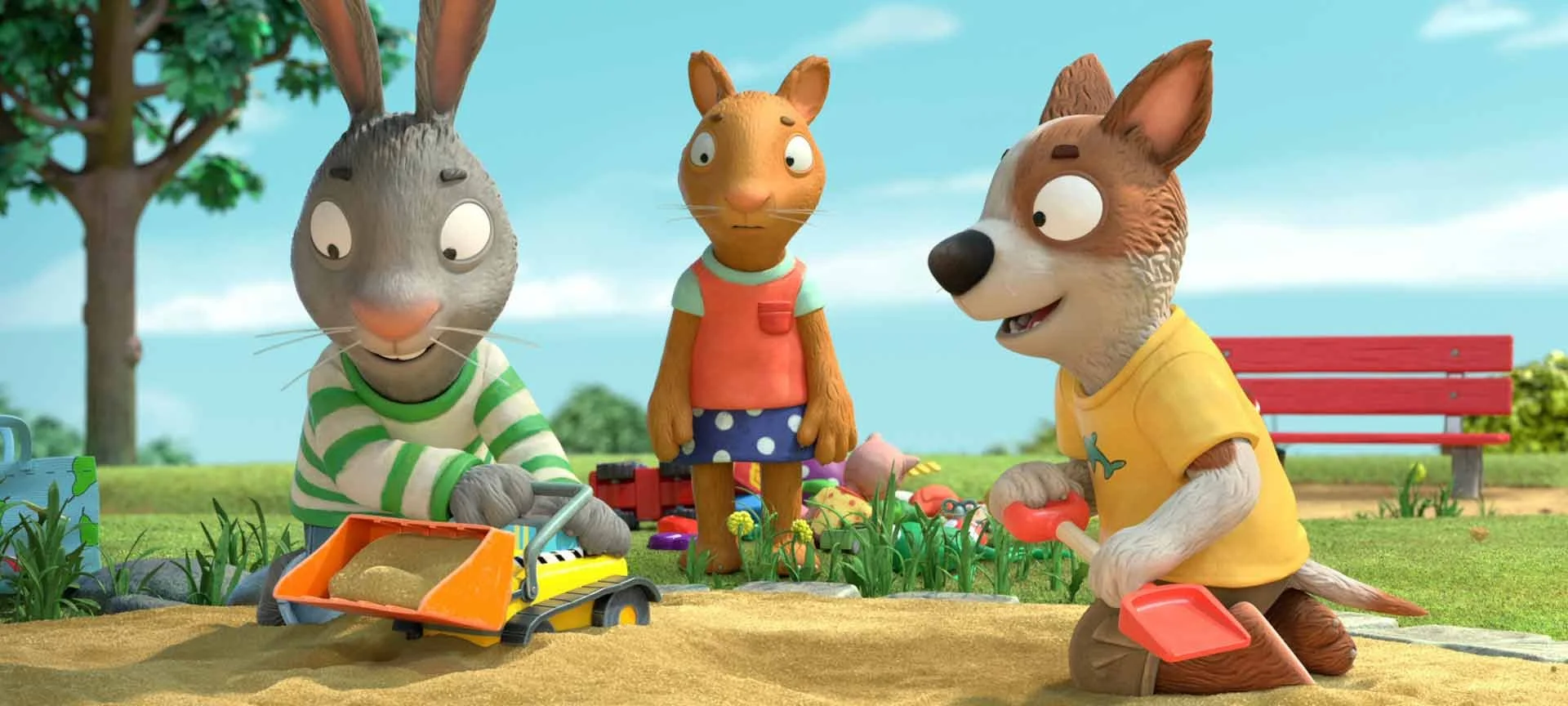 Pip And Posy Sandpit + Zog - Double Bill (U)