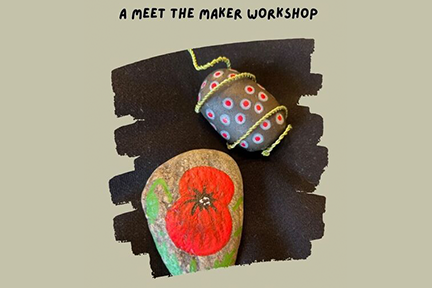 Wire Sculpting &amp; Stone Painting with Andy Hopton - A Meet The Maker Workshop