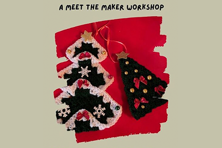 Crochet Christmas Tree Decoration - A Meet The Maker Workshop