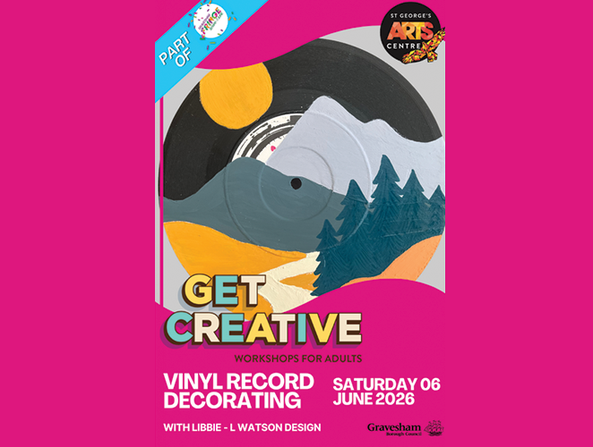 GET CREATIVE – Vinyl Record Decorating - Gravesham Fringe Special
