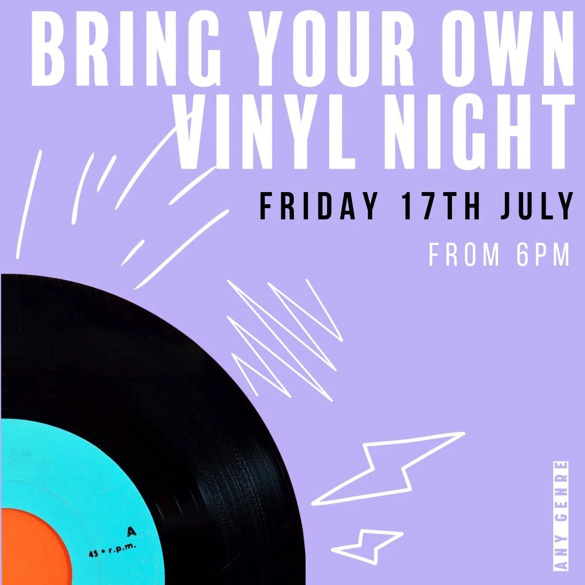 Bring Your Vinyl Night