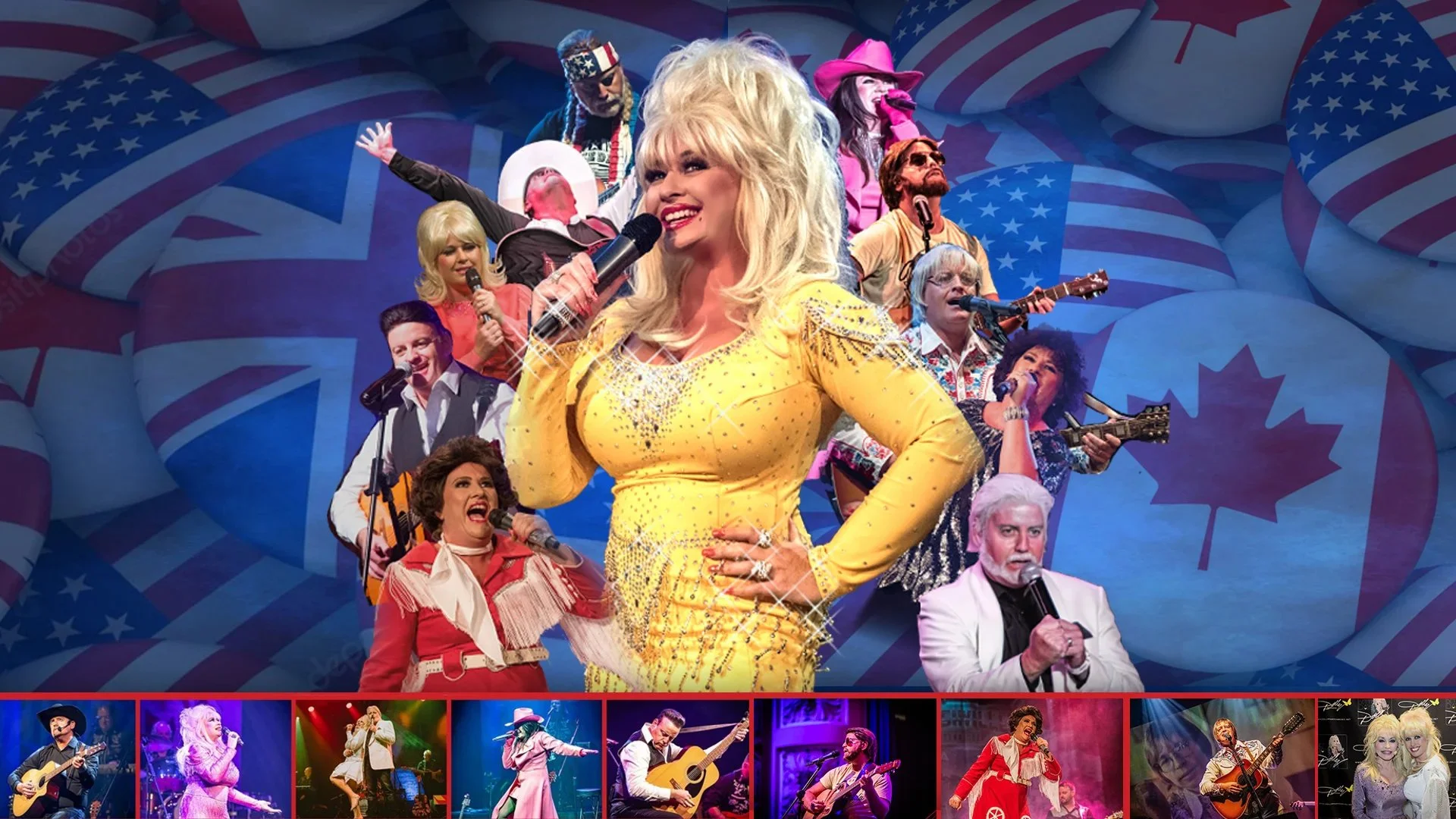Country Superstars - Dolly Parton + Friends