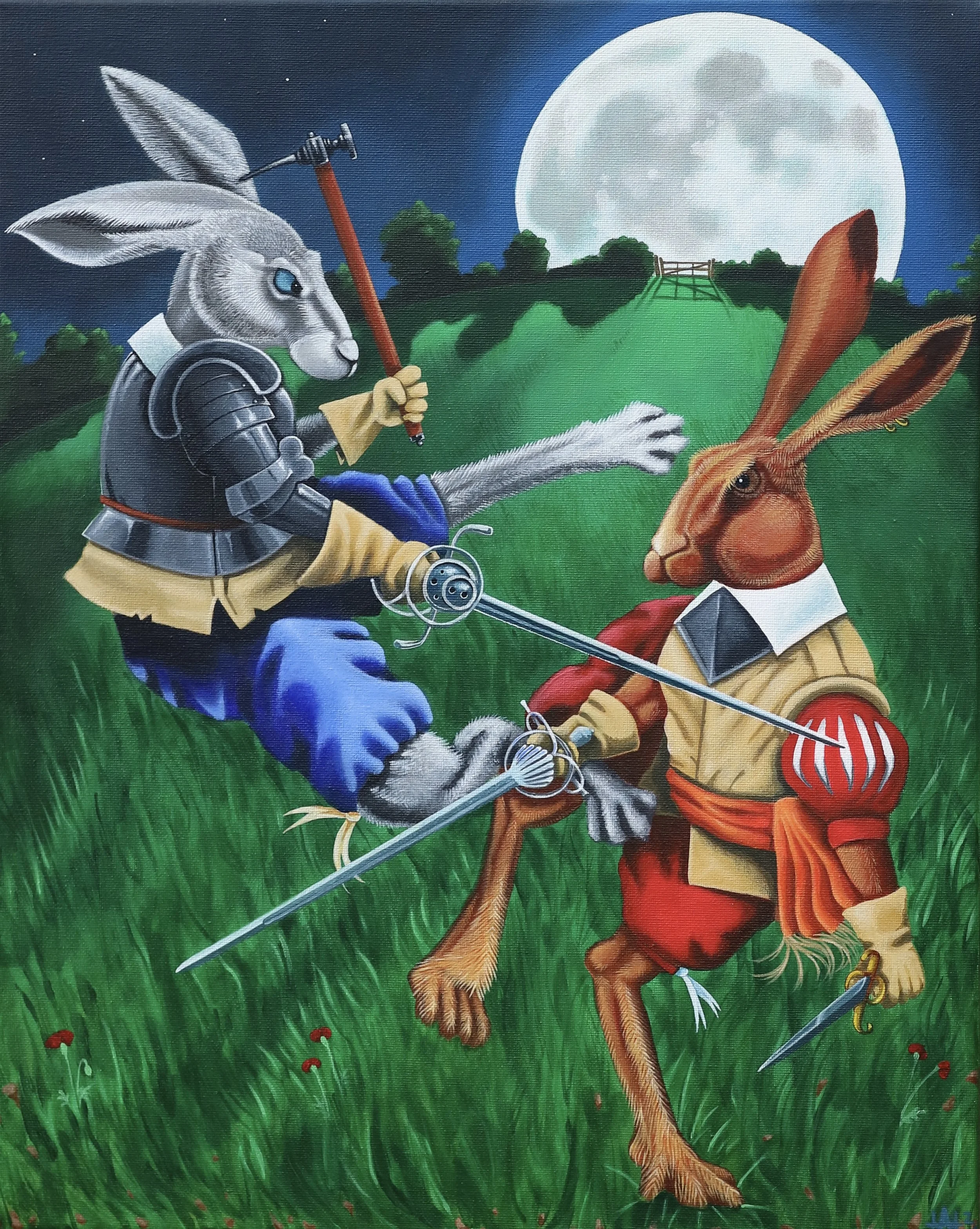 Andy Hopton_Fighting Hares.jpg