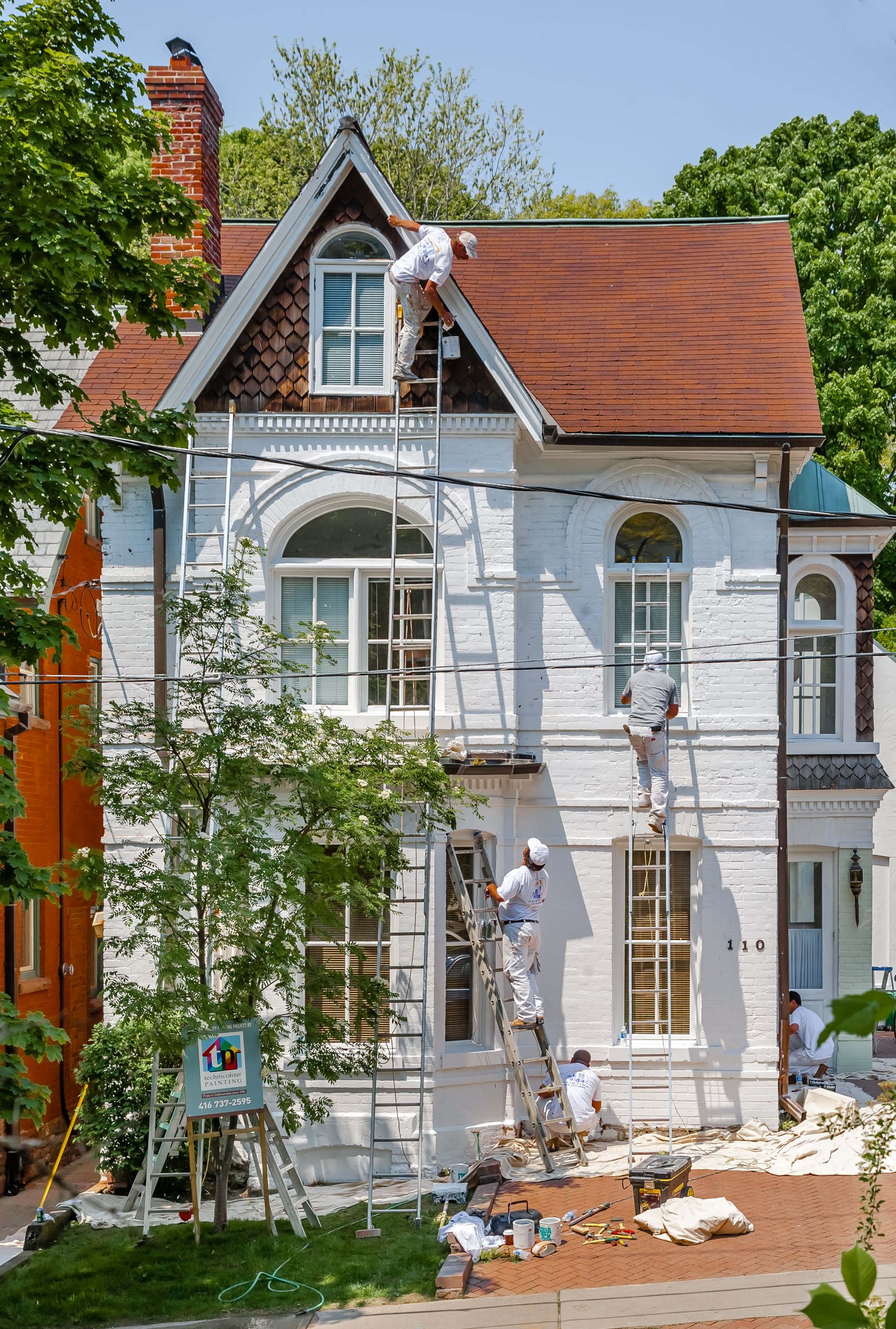 "The House Painters" Rosedale, Toronto, 2007