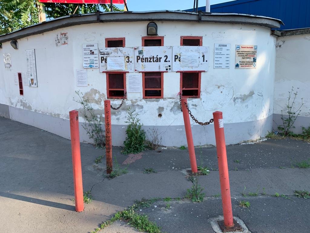 Bozsik József Stadion. Budapest, Hungary.