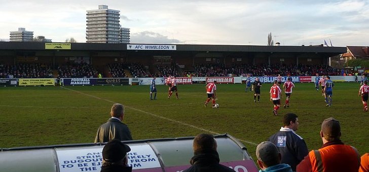 Kingsmeadow, London (temporary home of AFC Wimbledon)