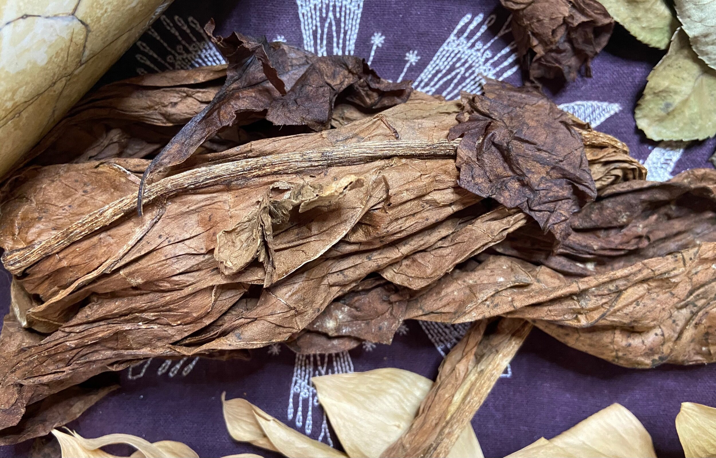 Tobacco Leaf, Whole and Pieces, Spirit Communication, Healing, Sleep, Curse  of Separation, Court Case Work, House Cleansing, All Natural — Triple  Goddess Craft