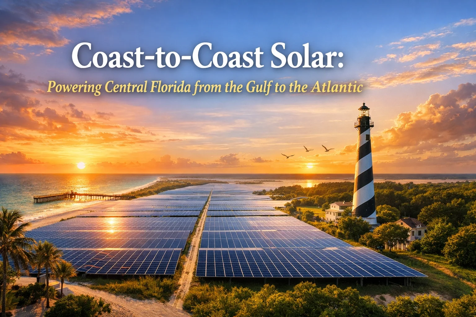 Coast-to-Coast Solar: Powering Central Florida from the Gulf to the Atlantic