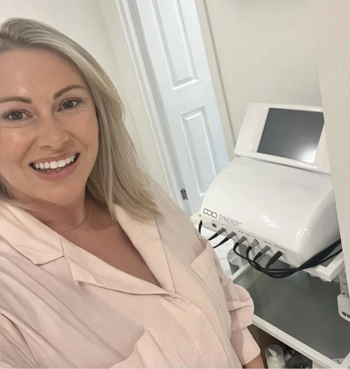 Highly experienced CACI therapist at bare. BEAUTY in Broadstone, Poole with the CACI Synergy system.