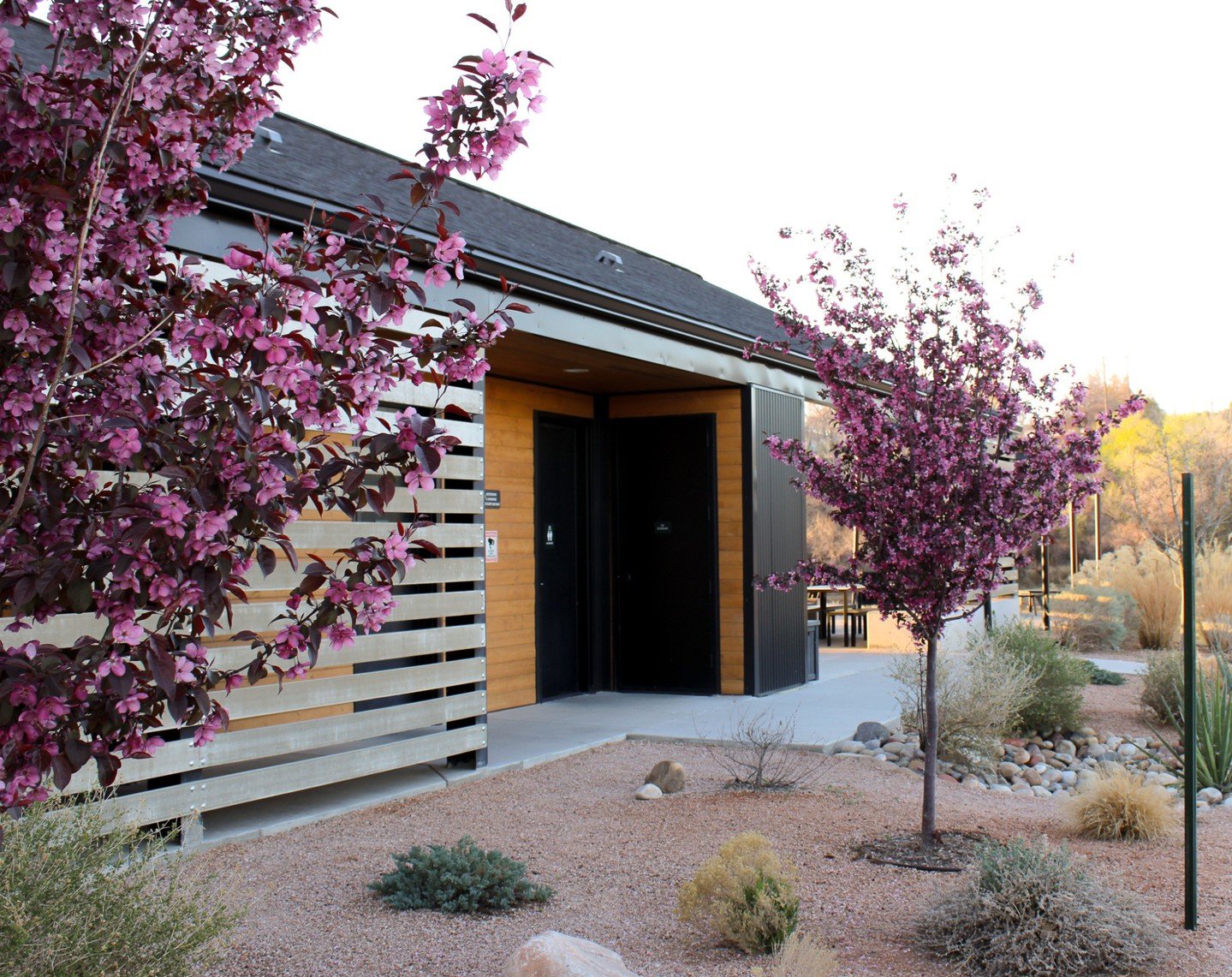 The door opens to a lively space made for fun and connection. Join us at The Hub to recharge before you hit the trails again.