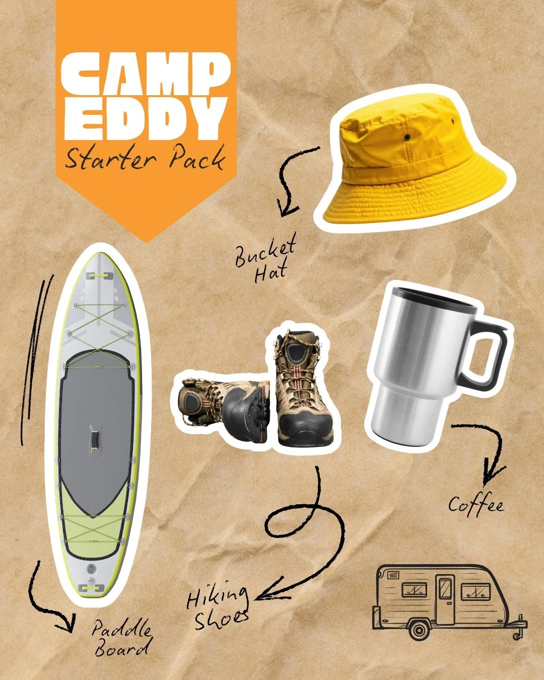 Add the Camp Eddy Starter Pack to your holidays wish list this season!