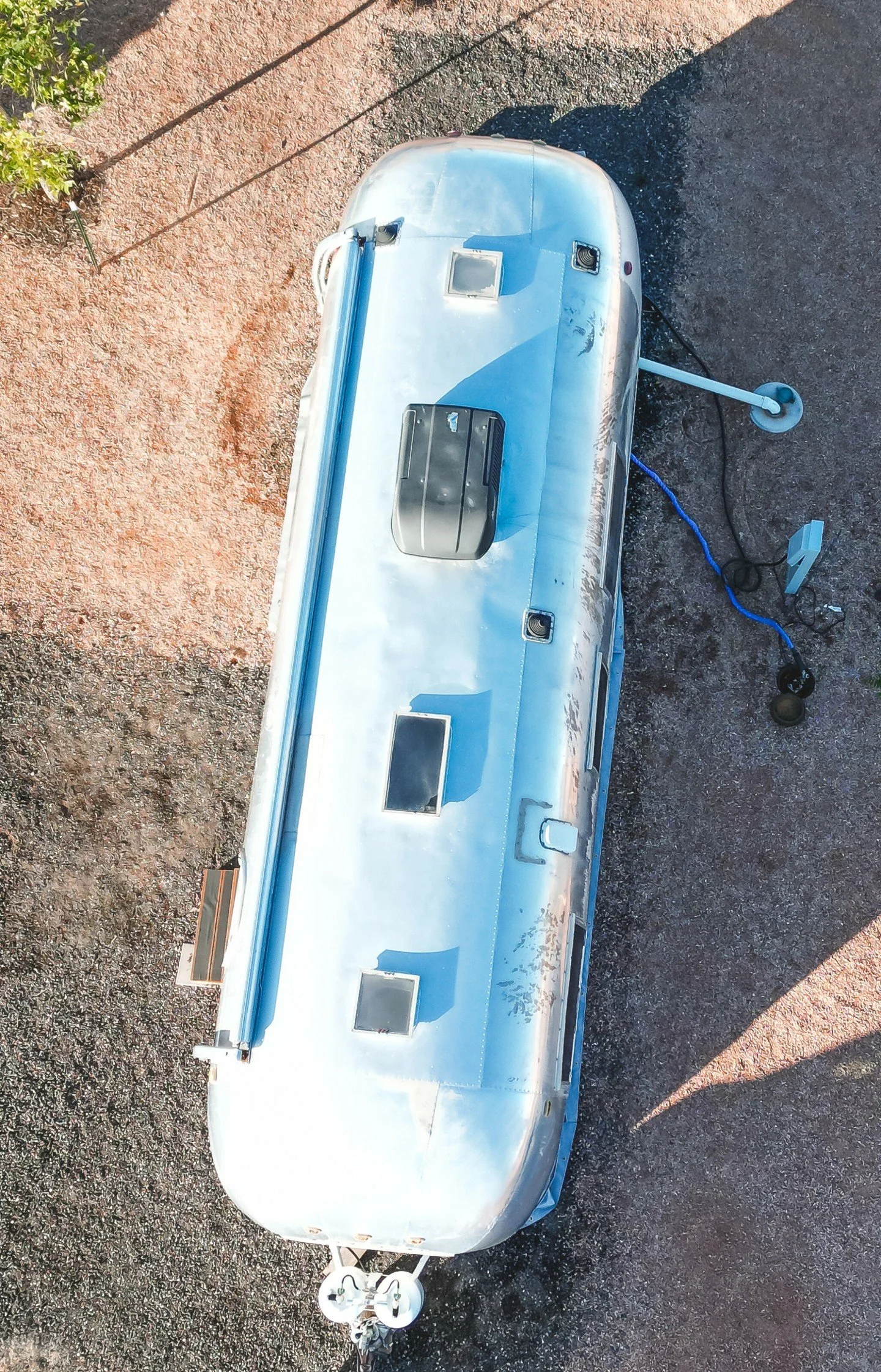 Craving the camping vibe but don&rsquo;t have an RV? Stay in our unique vintage airstreams on the property!
Cozy, retro, and next to the Colorado River &mdash; the perfect glamping escape🌼