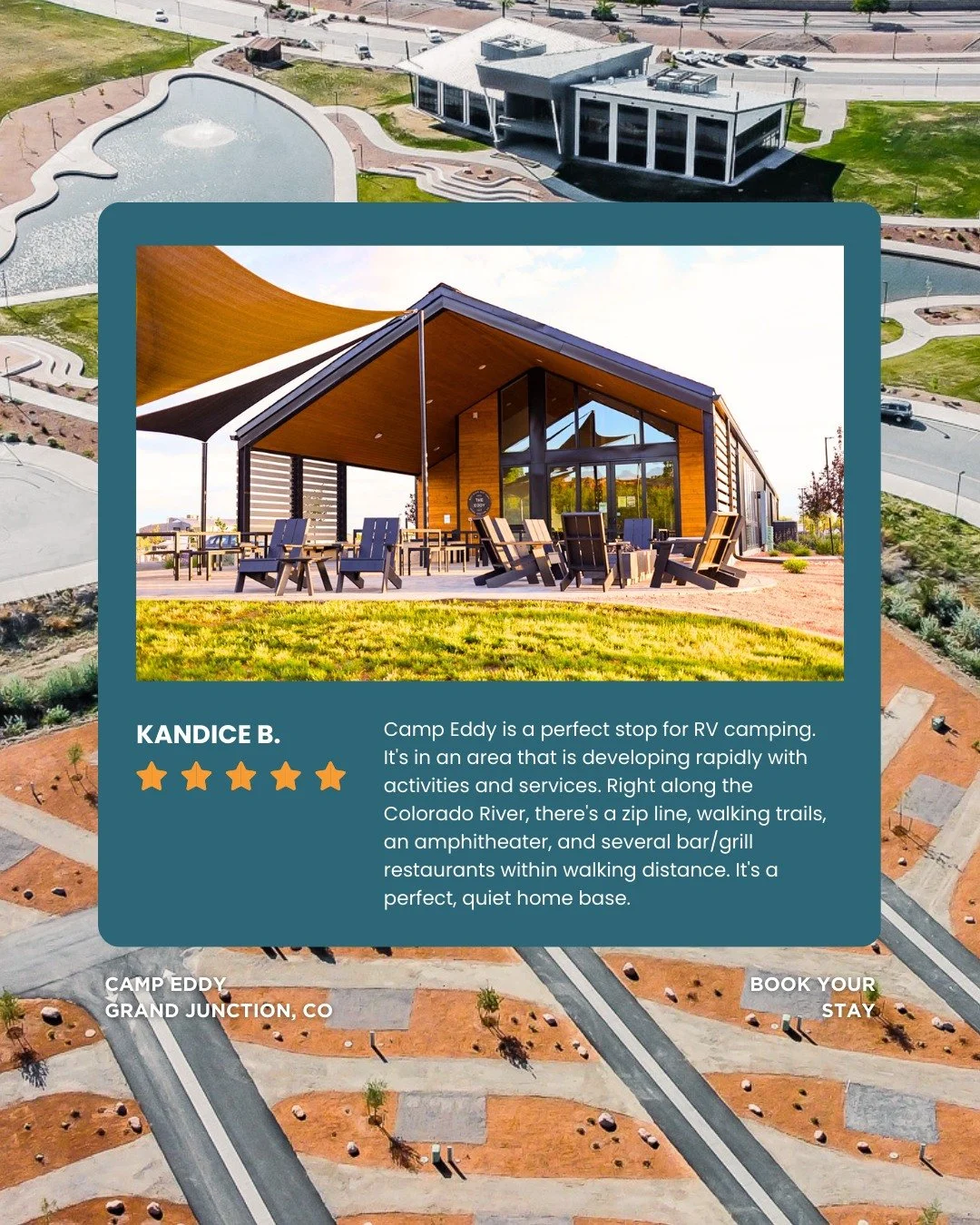 A huge THANK YOU to everyone who has taken the time to leave us a Google review! 🌟 Your kind words help us celebrate every win, shine a light on what we&rsquo;re doing right, and give future guests a beautiful glimpse into the Camp Eddy experience. 