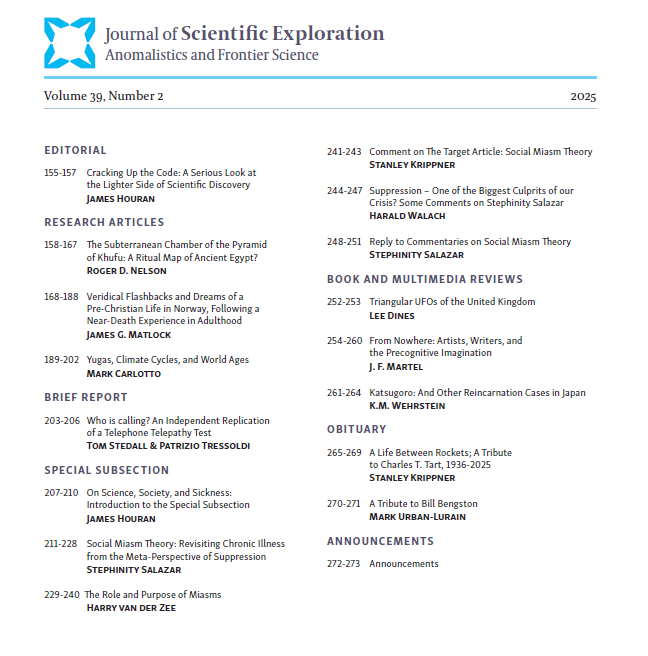 Social Miasm Theory Publication