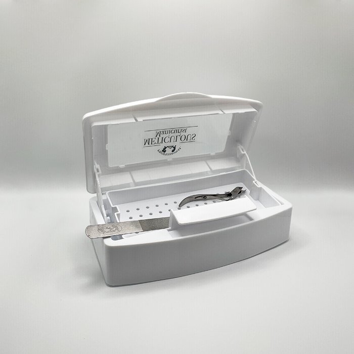 best disinfectant tray for nails tools meticulous manicurist