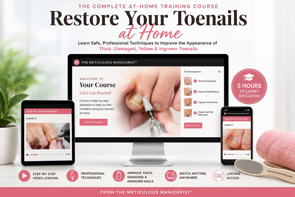 Online toenail care course lessons