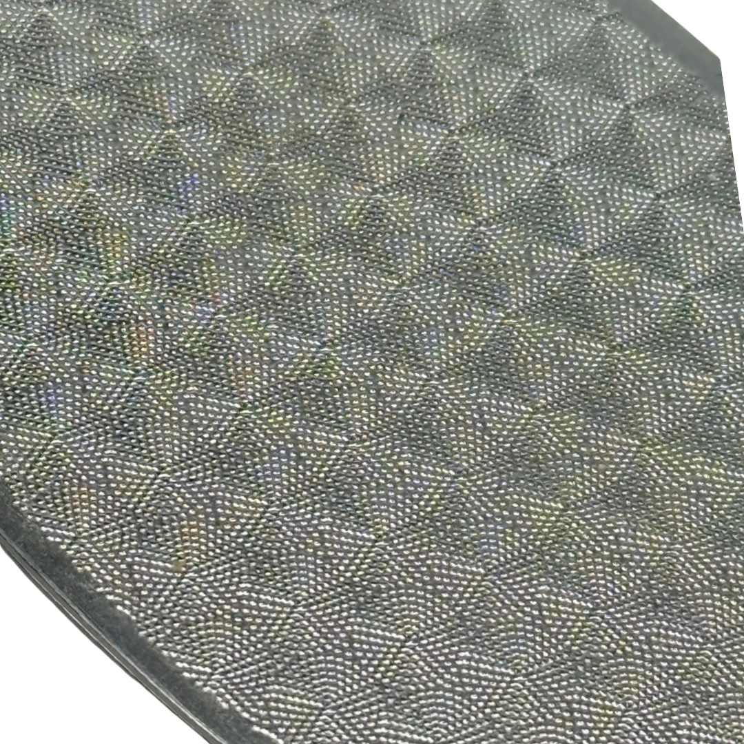 Close up of fine abrasive pattern on Meticulous Manicurist foot file