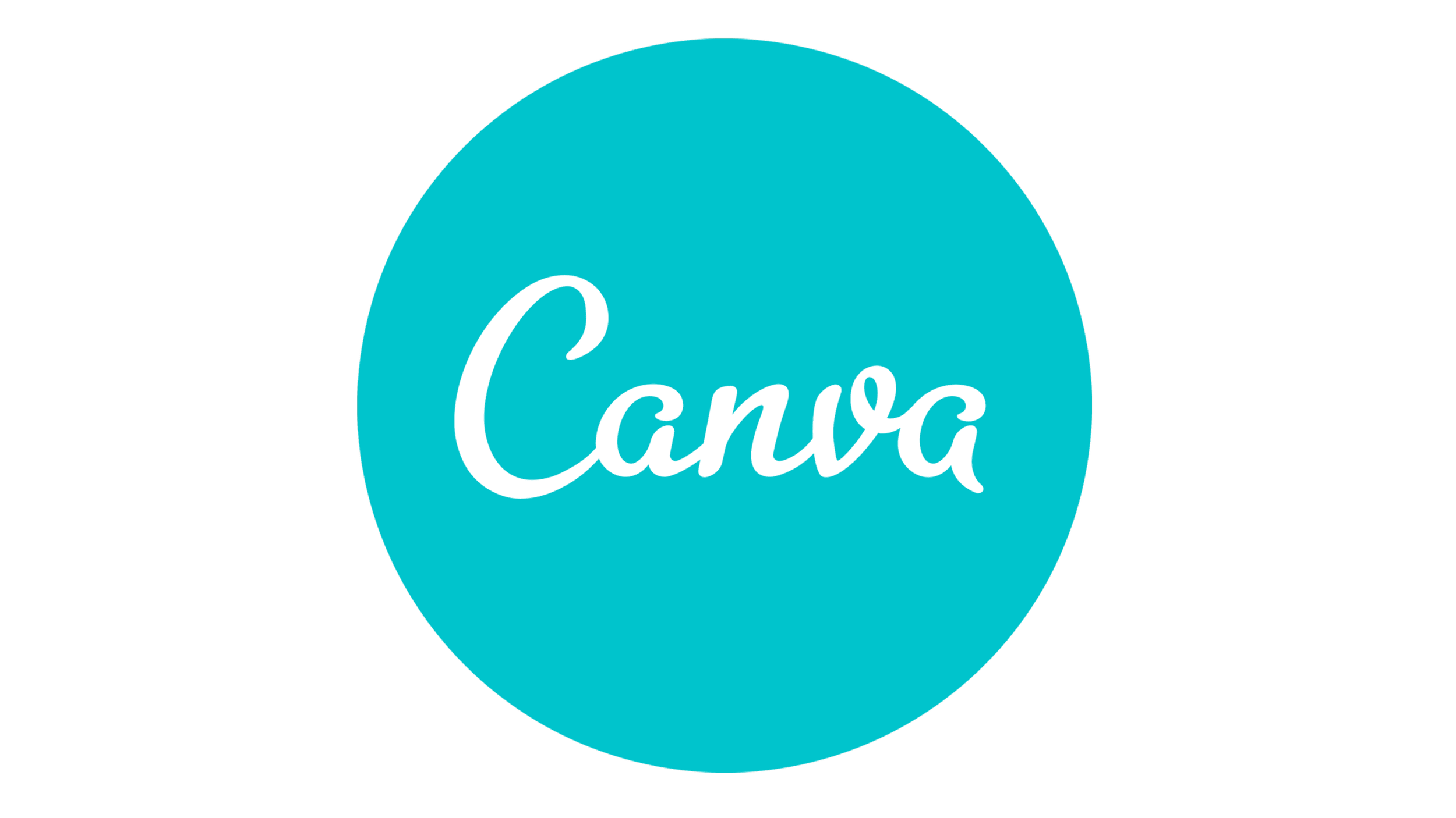 Canva on Library Computer