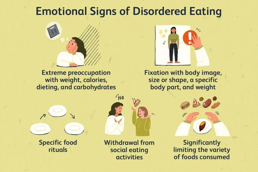 Eating disorder warning signs and treatment. New jersey eating disorder therapy.