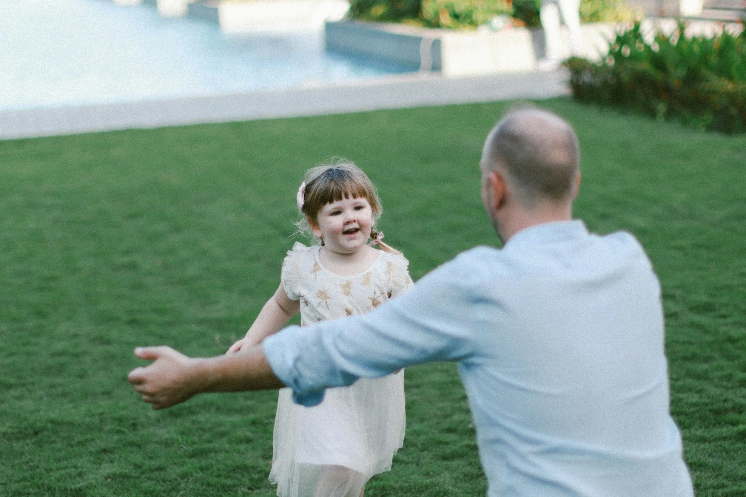 Father and daughter enjoying quality time, relieved from stress and anxiety with therapy support in Bergen County, NJ