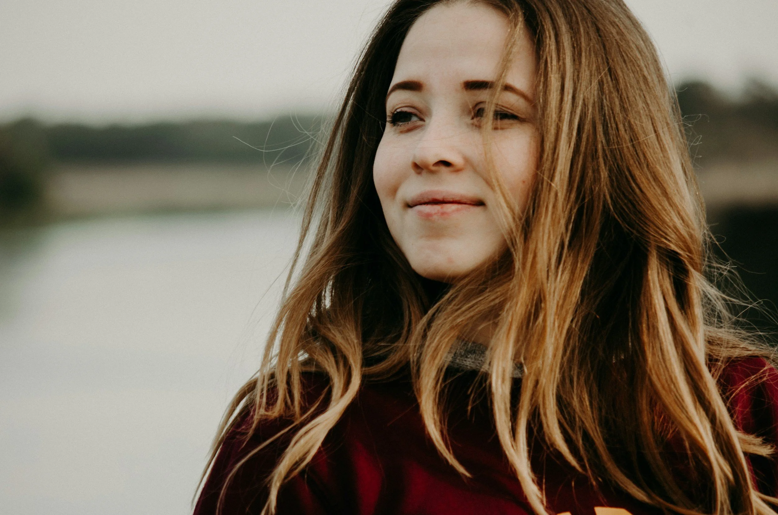 Woman smiling after receiving compassionate bulimia treatment in Bergen County, NJ, reflecting hope, recovery, and self-confidence.