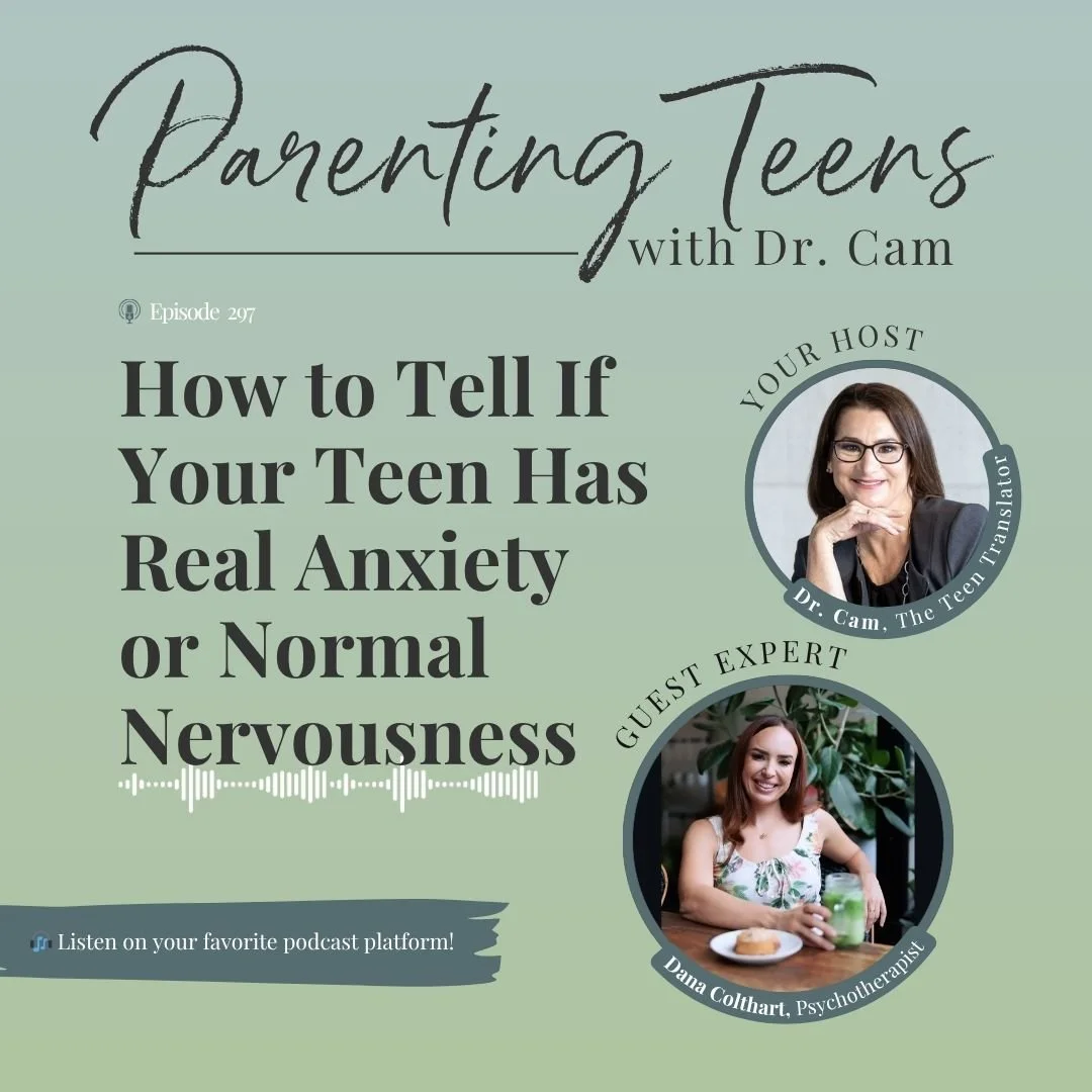 I Joined "Parenting Teens with Dr. Cam" to Talk About Anxiety, OCD, and What Parents Get Wrong