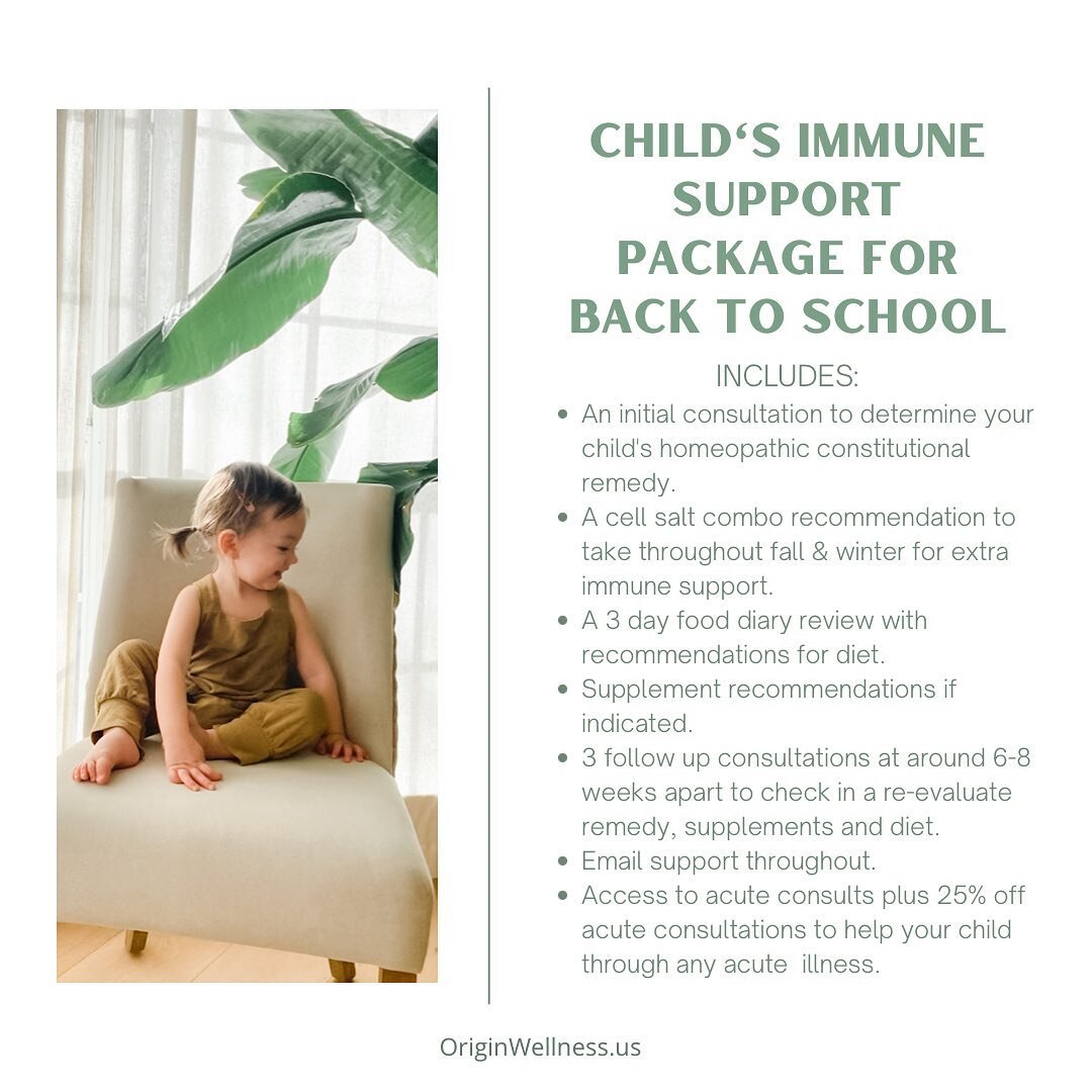 I&rsquo;ve had an influx of concerned parents reaching out about their kids going back to school or daycare and the start of cold &amp; flu season. And they&rsquo;re wanting to know how to support their child&rsquo;s immune systems as many had a real