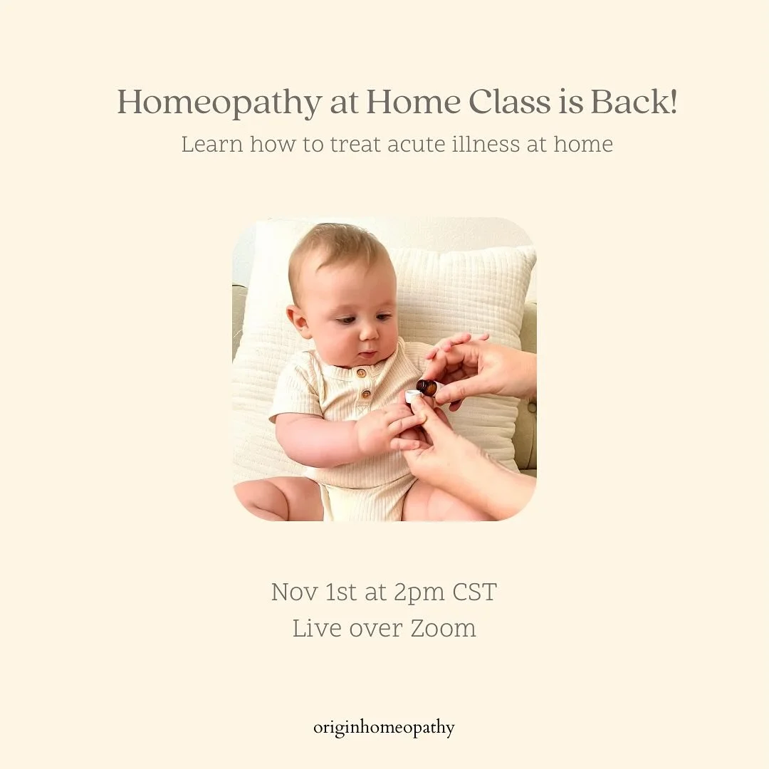 If you&rsquo;re frustrated with constantly being told to give your child antibiotics or fever reducers for every illness - and are looking for a more effective way to support their health - then its time to learn about homeopathy!

Learn how to treat