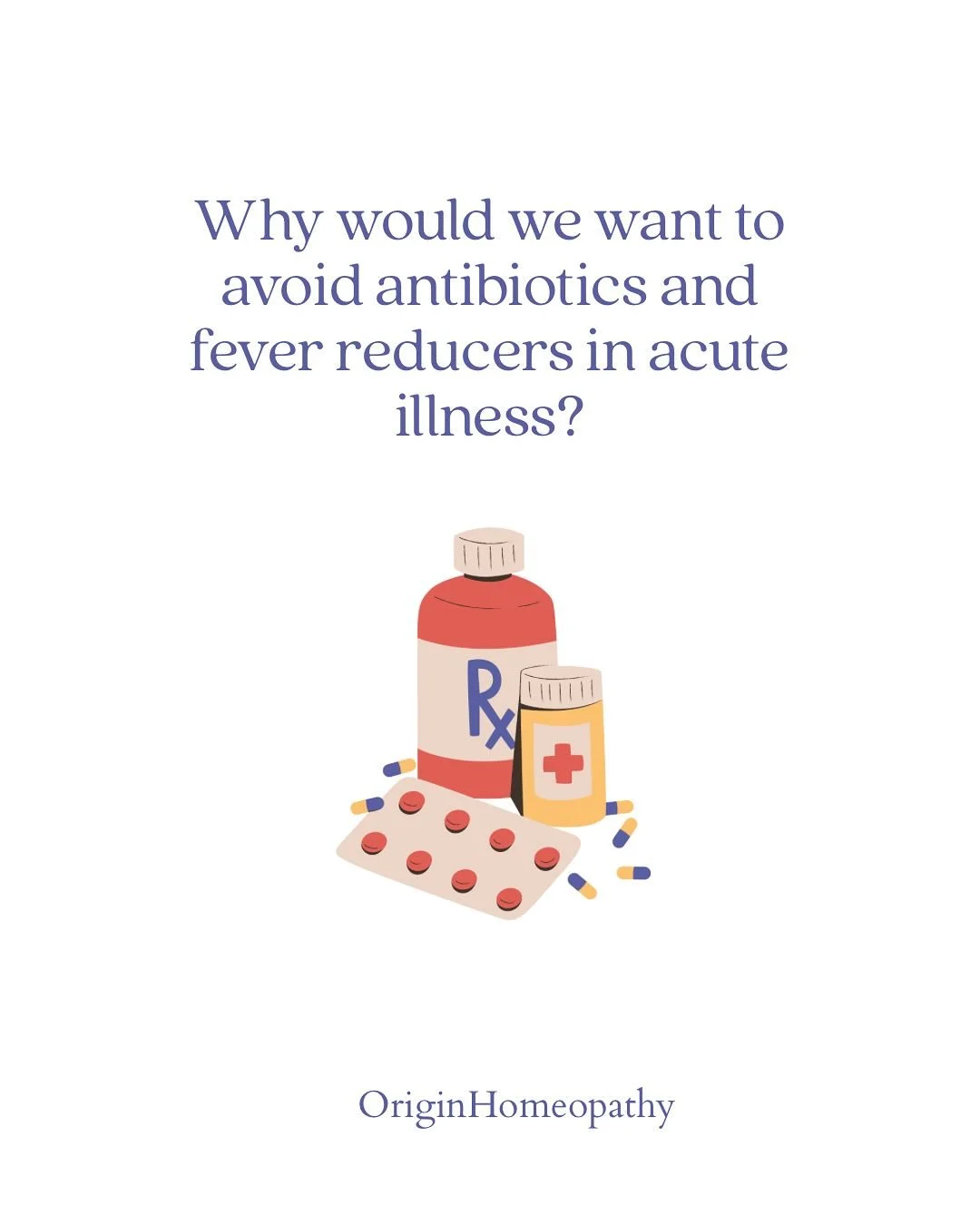 Pharmaceutical interventions for simple acutes have way more negative consequences than I can share in one post. And it&rsquo;s&rsquo; not just pharmaceuticals that suppress and interfere negatively. Colloidal silver, and really anything that &ldquo;