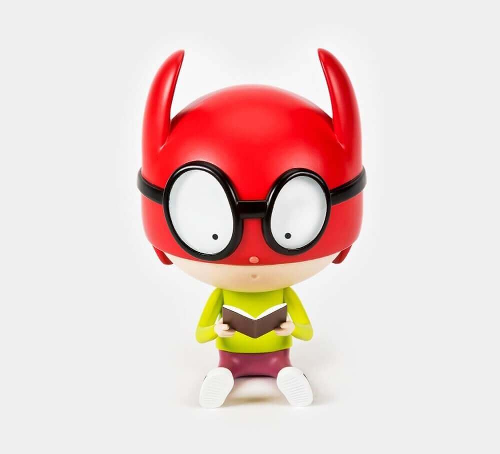 Juanin Metal Paper Weight (red) - Edgar Plans - details