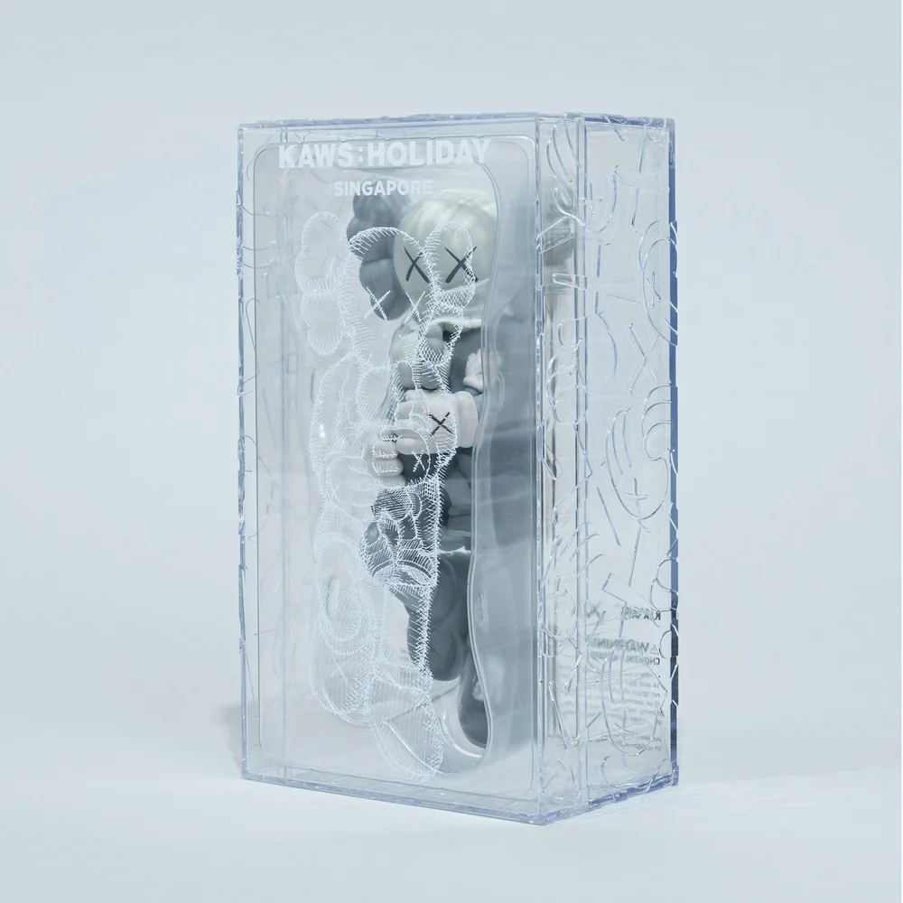 Holiday Singapore gray sculpture by Kaws - Dope! Gallery